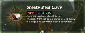 Sneaky Meat Curry