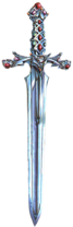 Magical Sword Artwork from The Adventure of Link