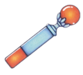 Artwork of the Fire Rod from A Link to the Past