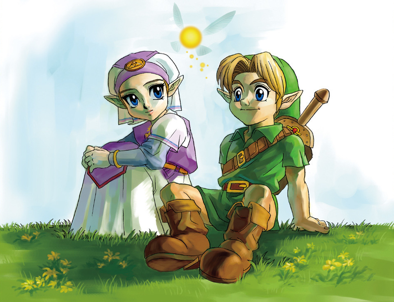 File:Link-and-Princess-Zelda.png