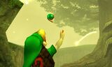 Obtaining the Emerald in Ocarina of Time 3D