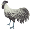 Cucco artwork from Link's Awakening, as published in the Link's Awakening Nintendo Player's Guide.