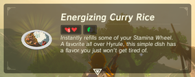 Energizing Curry Rice