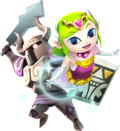 Toon Zelda with Phantom Arms