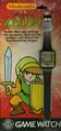 The Legend of Zelda Game Watch packaging.