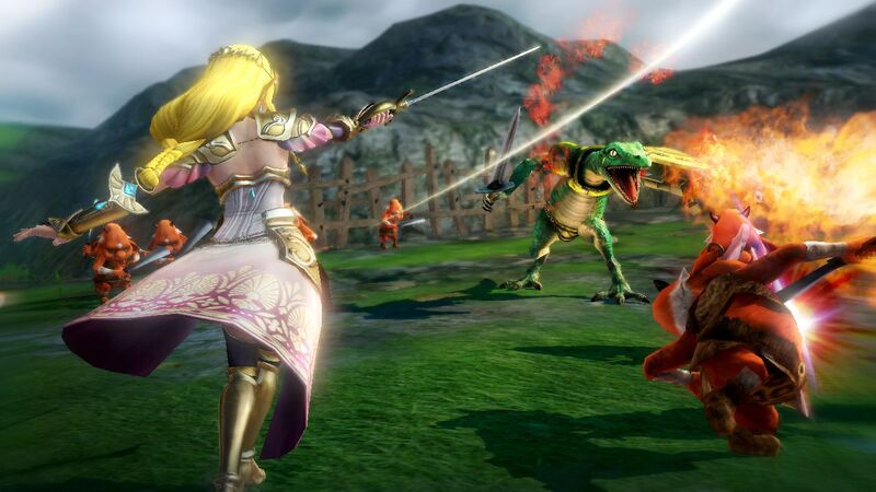 File:Hyrule Warriors Screenshot Zelda Lizalfos Battle.jpg