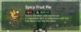 Spicy Fruit Pie