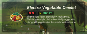 Electro Vegetable Omelet