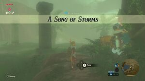 Song of Storms - Zelda Wiki