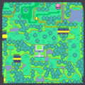In-Game Map of the Minish Woods