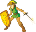 Link with a Sword and Shield