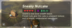Sneaky Nutcake - BotW