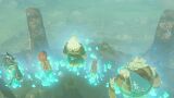 The ghosts of the four Champions with King Rhoam from Breath of the Wild