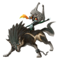 Midna and Wolf Link (Twilight Princess): Ups Leg Attacks by 26. Can be used by Link, Zelda, Ganondorf and Toon Link.