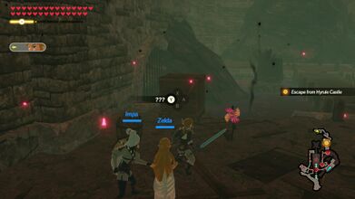 After going through the Hidden Passage, don't go up the stairs. Instead go down to the docks to find a pinwheel.
