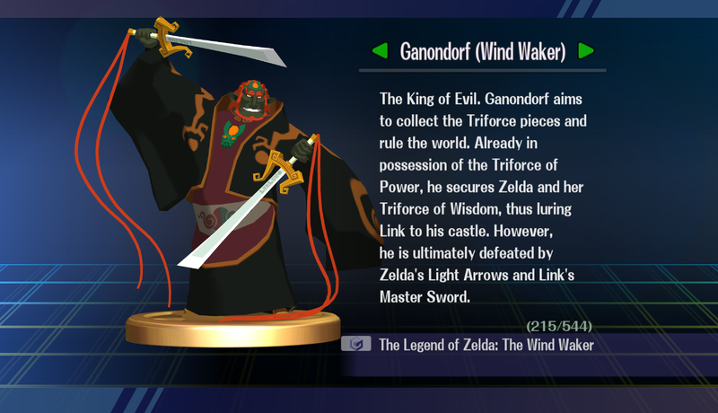 File:Ganondorf (Wind Waker) - SSB Brawl Trophy with text.png