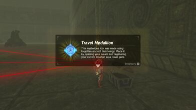 Acquire the Travel Medallion!