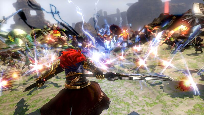 File:Hyrule Warriors Screenshot Ganondorf Great Sword Attack.jpg