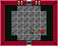 Tail Cave Heart Container in Link's Awakening DX