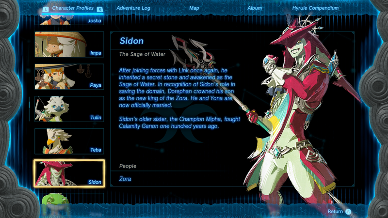 File:Sidon The Sage of Water - TotK Character Profile.png