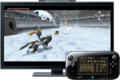 Promotional image "Quick Transformation" showing the Wii U GamePad.