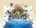 Artwork from The Wind Waker HD