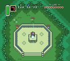 Pulling out the Master Sword in A Link to the Past