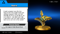 Trophy from Super Smash Bros. for Wii U