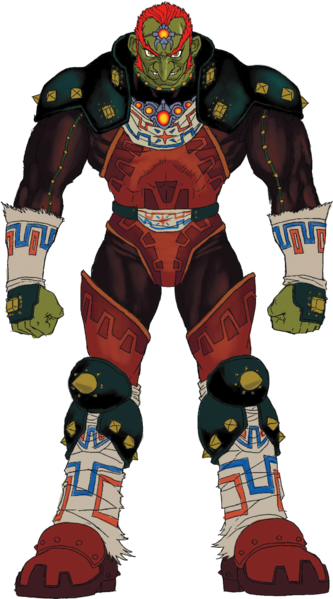 File:Ganondorf - OOT Turnaround front HH.png