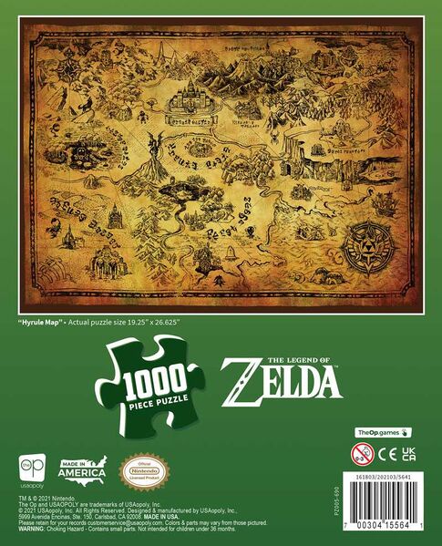 File:The Op Hyrule Map 1000 Piece Puzzle Box Back.jpg