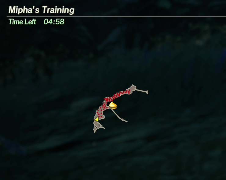 There is 1 Korok found in Mipha's Training.