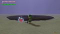 Link obtaining a Heart Container after defeating Molgera