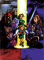 Artwork from Ocarina of Time.