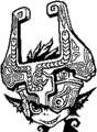 Happy Midna Miiverse Stamp from Twilight Princess HD
