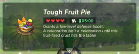 Tough Fruit Pie