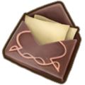 Opened letter icon from Twilight Princess HD