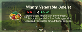 Mighty Vegetable Omelet