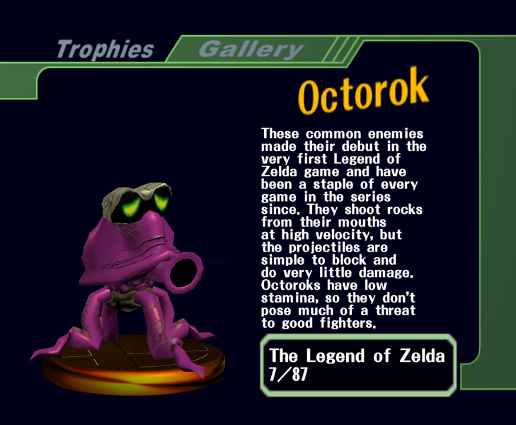 File:Octorok - SSB Melee Trophy 197 with text.png