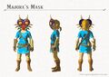 Concept art for the Breath of the Wild version