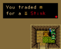 Link receiving the Stink Bag