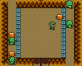 Link playing the Wild Tokay mini-game.