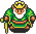 The King of Hyrule from A Link to the Past.