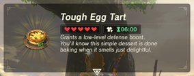 Tough Egg Tart