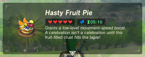 Hasty Fruit Pie