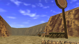 Horseback Archery Range in Ocarina of Time (N64)