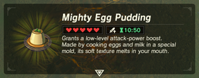 Mighty Egg Pudding