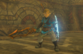 Link wielding a Captain IV Reaper