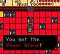 Link obtaining the Power Glove in Oracle of Ages