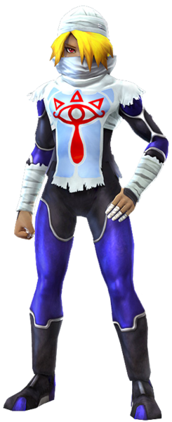 File:Sheik (Era of the Hero of Time Outfit) - Hyrule Warriors.png