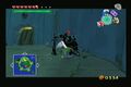 Link attacking Phantom Ganon